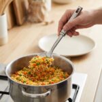 Premium Stainless Steel Solid Serving Spoon (31cm) | SKU: SM15 - Image 2