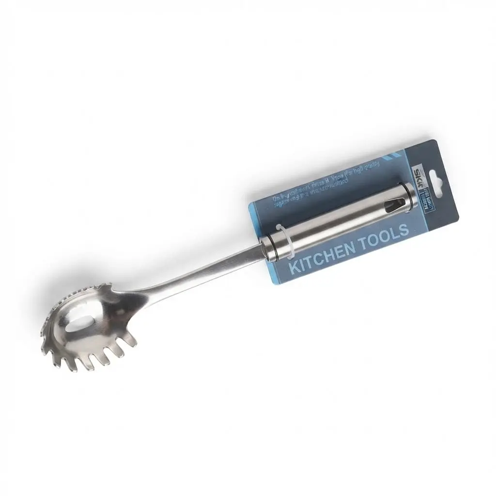 S.S.-Spaghetti-Server_Kitchenware_16767_3.webp Premium Stainless Steel Spaghetti Server & Pasta Fork (31cm) | SKU: SM13 - Image 1