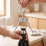 Premium Stainless Steel Winged Corkscrew & Bottle Opener (18cm) | SKU: SM1 - Image 2