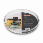 High-Performance 24cm Clear Rotating Lazy Susan Turntable Organizer (HO-085)