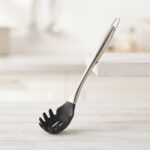 Danny Home Silicone Spaghetti Server & Pasta Spoon (30cm) | SKU: DH3962-BLACK - Image 2
