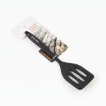 Danny Home Silicone Mini Slotted Turner Spatula 21cm - DH3900-BLACK - Image 3