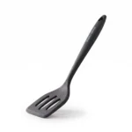 Danny Home Silicone Mini Slotted Turner Spatula 21cm - DH3900-BLACK