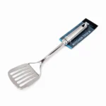 Premium Stainless Steel Slotted Turner Spatula (32cm) | SKU: SM12