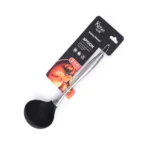 Danny Home Silicone & Stainless Steel Soup Ladle (28.5cm) | SKU: DH3961-BLACK