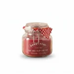 Danny Home Clear Glass Square Mason Storage Jar with Airtight Clip Top Lid - 750ml