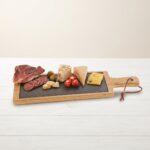 Danny Home Slate & Wood Long Paddle Serving Board (42x15cm) | SKU: CZT44-28 - Image 2