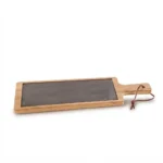 Danny Home Slate & Wood Long Paddle Serving Board (42x15cm) | SKU: CZT44-28
