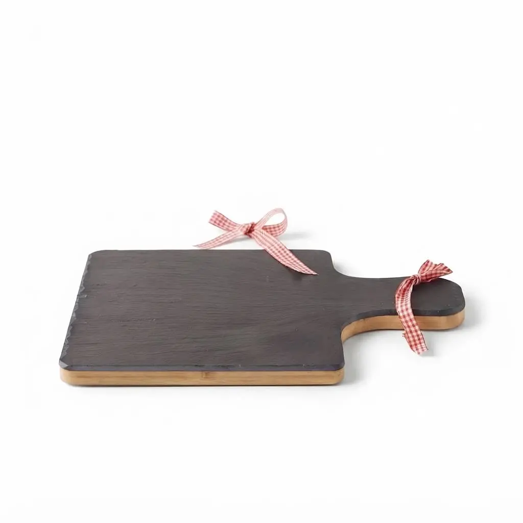 Stone-vice-Wood-versa-Service-tray-25141cm-25140.40.7cm_Kitchenware_11665_3.webp Danny Home Reversible Stone & Wood Serving Platter | SKU: CZT44-30 - Image 1