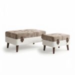 Tufted Trunk Storage Ottoman Bench with Tapered Legs | SKU: 21999337 - Image 2