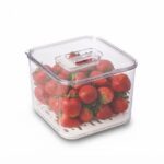 Premium 1700ml Clear Food Storage Bin with Venting Lid and Drain Tray (HO-015) - Image 2