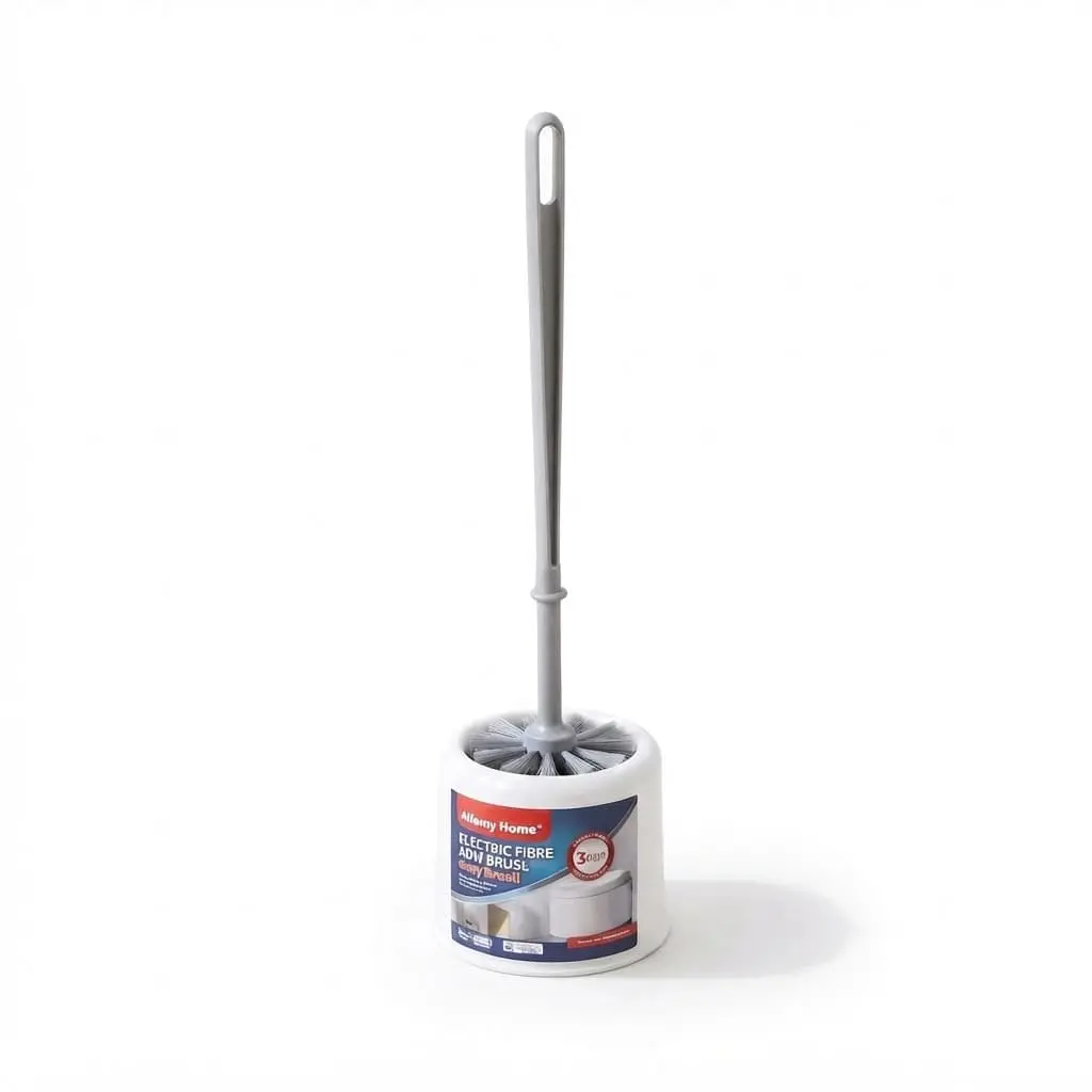 Toilet-Brush-11.536cm_Bed-Bath_11378_3.webp 11.5x36cm Stainless Steel Toilet Brush with Round Storage Caddy and Durable Scrubbing Bristles (DM23-053) - Image 1