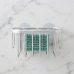 Danny Home Stainless Steel Vacuum Suction Sponge & Soap Holder (16.7x6.7cm) | SKU: ZYB003 - Image 3