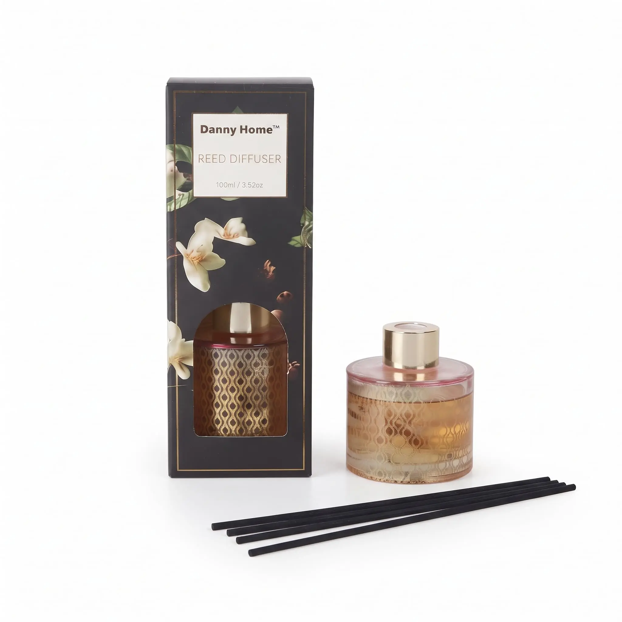 Vanilla-Mist-Reed-Diffuser-Set-100ml_Home-Deco_17604_3.webp Danny Home Vanilla Mist Aromatherapy Reed Diffuser Set 100ml - AT20-15 - Image 1
